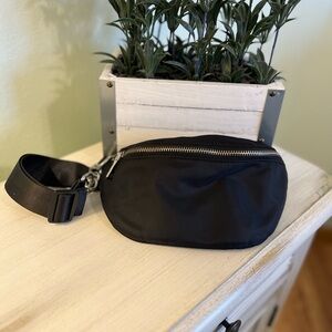 Steve Madden Black Belt Bag